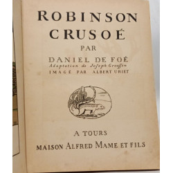 Robinson Crusoe - adaptation de Joseph Grouffin imagé par Albert Uriet