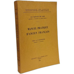 Manuel pratique d'ancien français