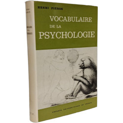 Vocabulaire de la psychologie