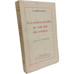 Les sciences occultes ne sont pas des sciences