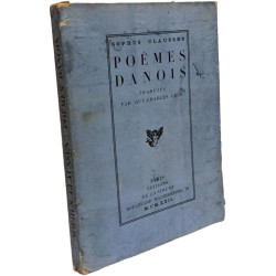 Poèmes Danois - Traduits du danois par Guy-Charles Cros. 1910