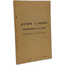 Avion L.1649A Instruments de bord Équipement radar AVQ10