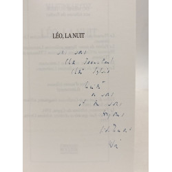 Leo La Nuit -- avec hommage de l'auteur à J.P. Bertrand directeur...
