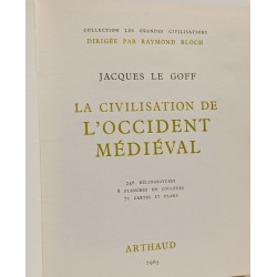 La civilisation de l'Occident médiéval - 250 héliogravures 8...
