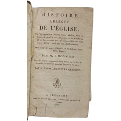 Histoire abrégée de l'Eglise
