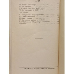 Notes sur l'Afghanistan