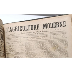 L'Agriculture Moderne - supplément du Petit Journal - 5e année...