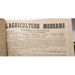 L'Agriculture Moderne - supplément du Petit Journal - 1896 - N°1...