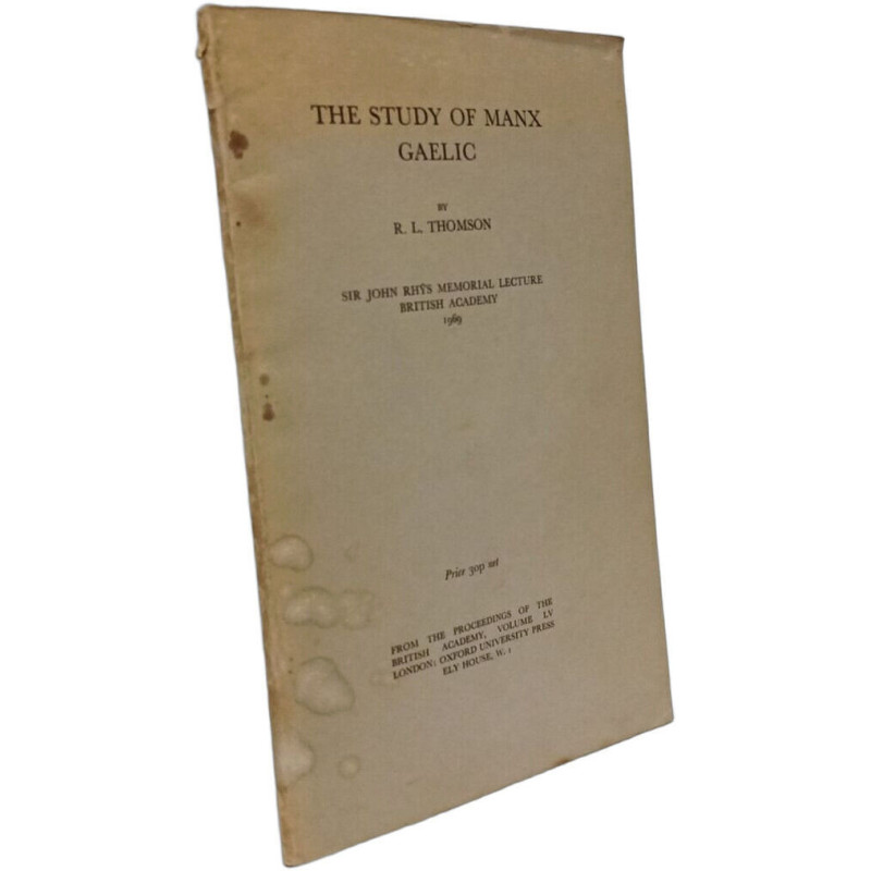 The Study of Manx Gaelic