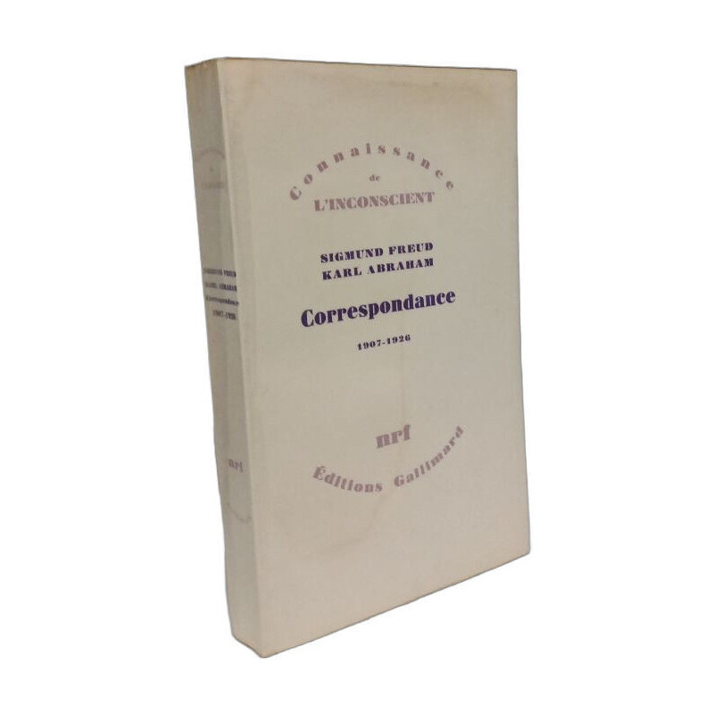 Correspondance 1907-1926 --- Connaissance de l'inconscient