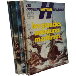 Les dossiers histoire de la mer - 5 volumes: Les grandes aventures...