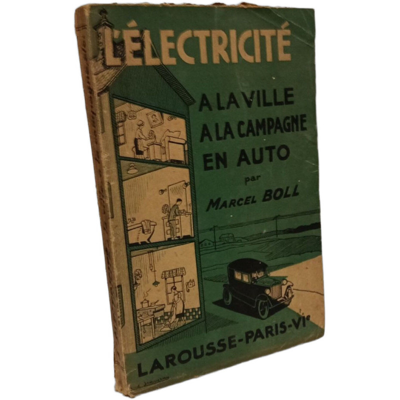 L'électricité à la ville à la campagne en auto