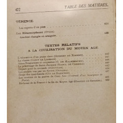 Les nouveaux textes français - classe de quatrième