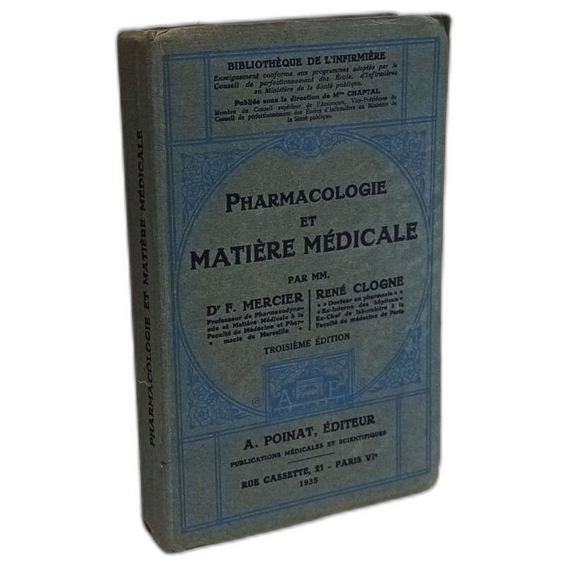 Pharmacologie et Matière Médicale - 3e éd