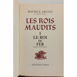 Les rois maudits - TOME I à VI - Le roi de fer + La reine...