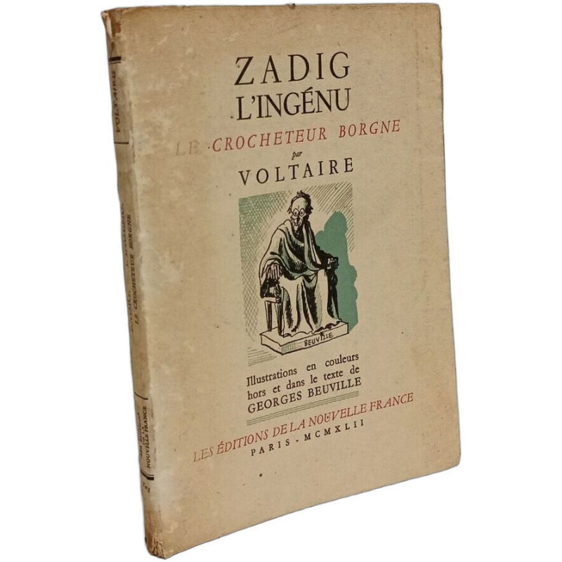 Zadig ou l'Ingénu le crocheteur borgne - illustrations de Georges...