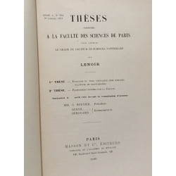 Evolution du tissu vasculaire chez quelques plantules de...