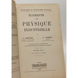 Éléments de physique industrielle