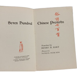 Seven Hundred Chinese Proverbs