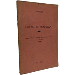 L'Edéyen de Mourzouk - extrait des travaux de l'institut de...