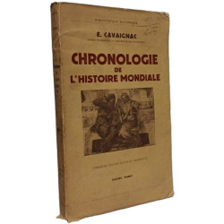 Chronologie de l'histoire mondiale