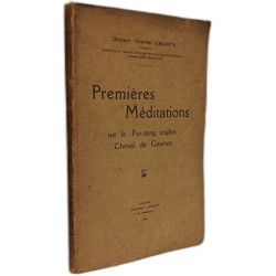 Premières Méditations sur le Pur-sang anglais Cheval de Courses