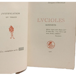 Lucioles - sonnets