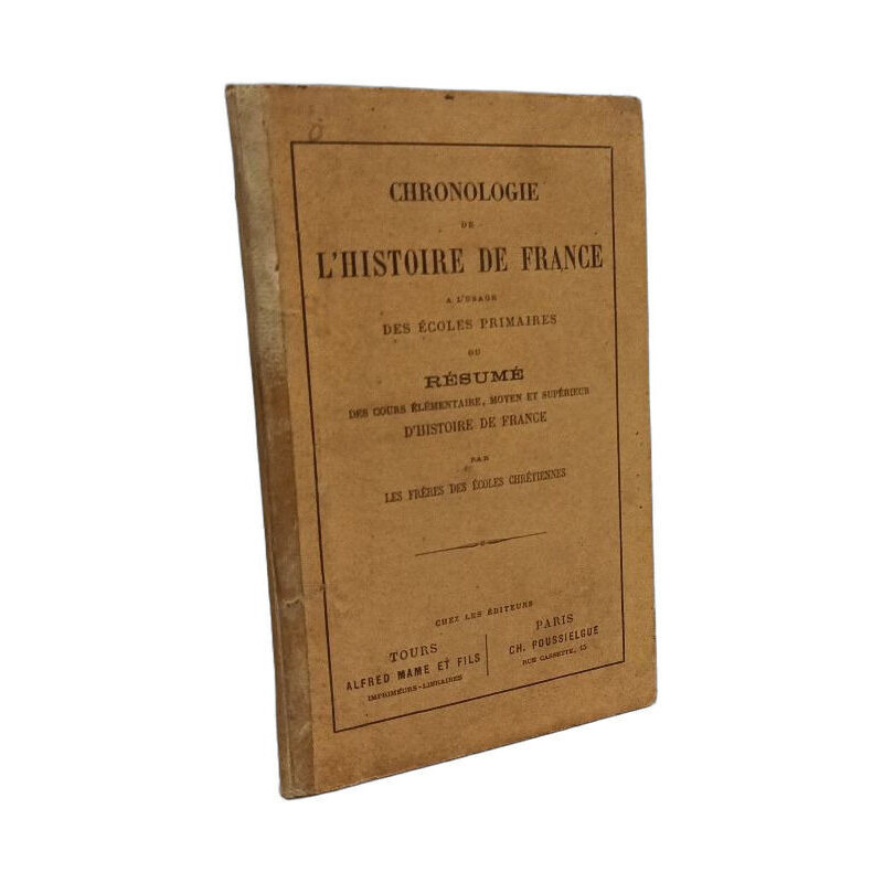 Chronologie de l'histoire de France à l'usage des écoles primaires...