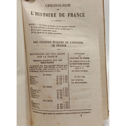 Chronologie de l'histoire de France à l'usage des écoles primaires...