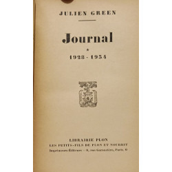 Journal - TOME I à V: 1928-1934, 1935-1939, 1940-1943, 1943-1945,...
