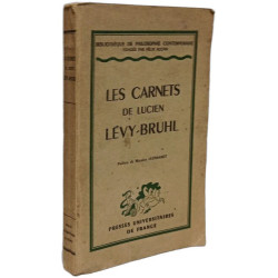 Les Carnets de Lucien Lévy-Bruhl