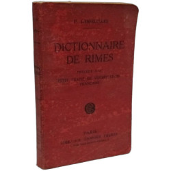 Dictionnaire de rimes - précédé d'un petit traité de versification...