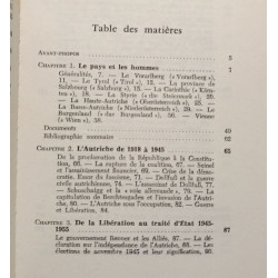 L'autriche contemporaine