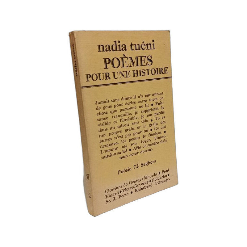 Poèmes pour une histoire