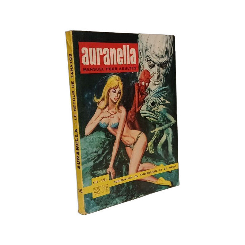 Auranella n°16- Le retour de Tanatos / Mensuel pour adultes