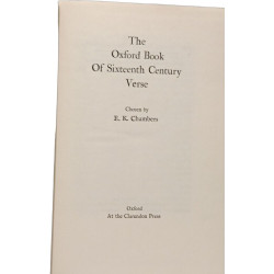 The Oxford Book Of Sixteenth Century Verse