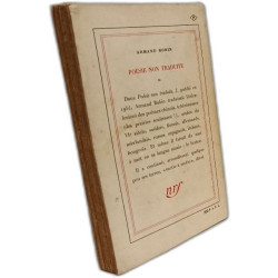 Poésie non traduite - TOME II