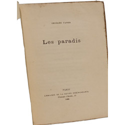 Les paradis - avec hommage de l'auteur