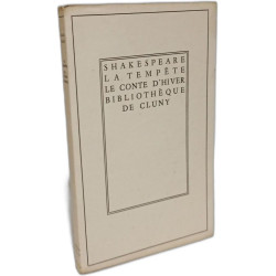 La Tempête le conte d'hiver - bibliothèque de Cluny