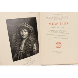 Mémoires pour les années 1661 et 1666 suivis de morceaux divers