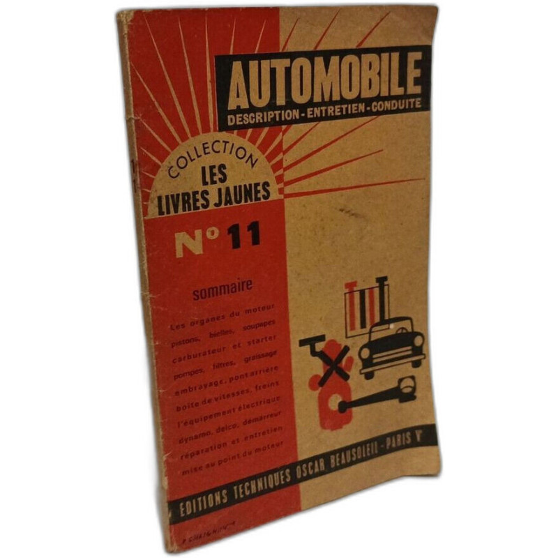 Automobile - Coll. les livres jaunes N°11