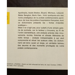 Dictionnaire de la poésie française contemporaine