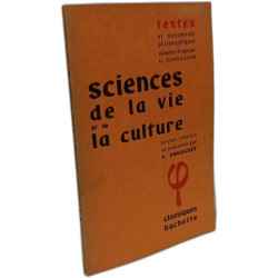Sciences de la vie et de la culture