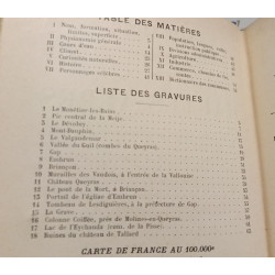 Géographie des Hautes-Alpes avec une carte coloriée et 18 gravures...