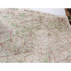 Carte Taride Routière N°8 Paris Orléanais