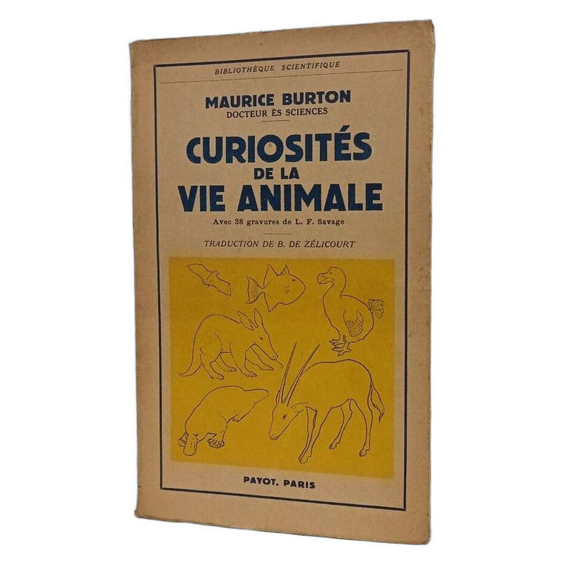 Curiosités de la vie animale