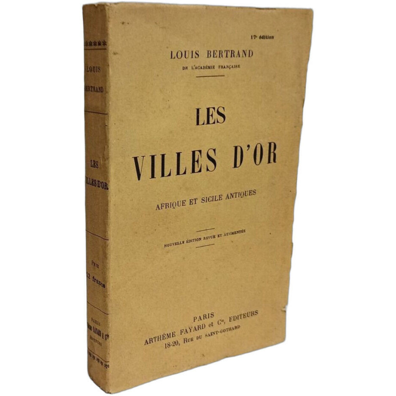 Les villes d'or - Afrique et Sicile Antiques - 17e éd