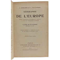 Géographie de l'Europe - classe de quatrième ( divisions A et B )...