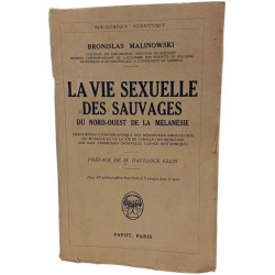 La vie sexuelle des sauvages du Nord-Ouest de la Mélanésie