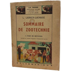 Sommaire de zootechnie
